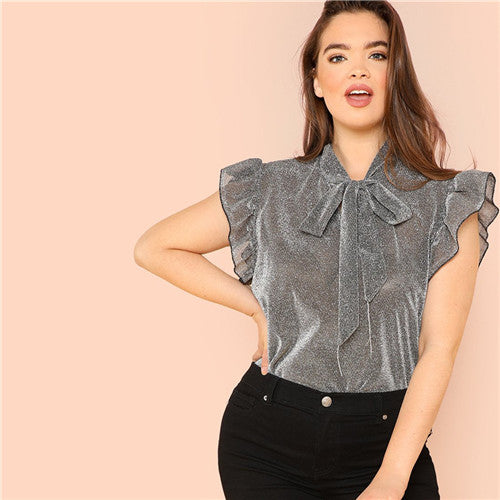 Grey Ruffle