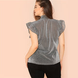 Grey Ruffle