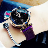 Iron Alloy Strap Quartz Watch Waterproof Fashion