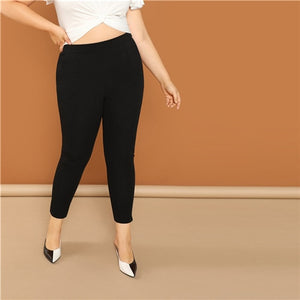 Plus Size Elastic Waist