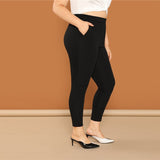 Plus Size Elastic Waist