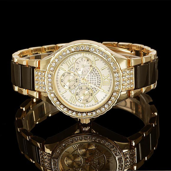 Women Crystal Watch