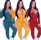 Tracksuit Women Casual Outfits Two Piece Set
